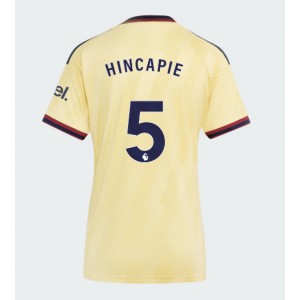 Arsenal Piero Hincapie #5 Jalkapallovaatteet Naisten Kolmaspaita 2026-27 Lyhythihainen